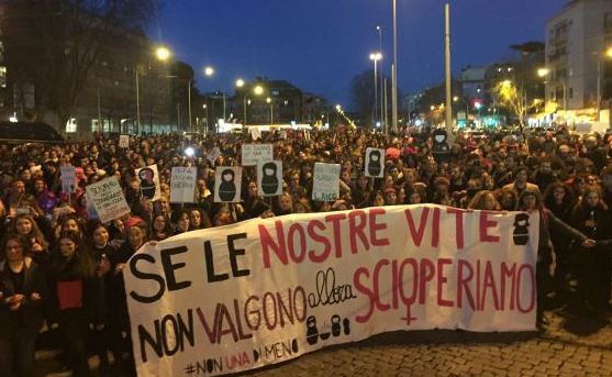 Corteo Nonunadimeno 8 marzo