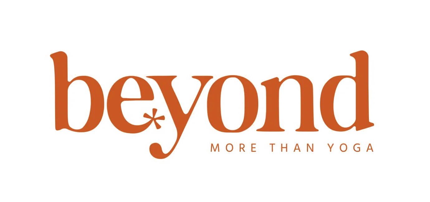 Logo beyond more than yoga